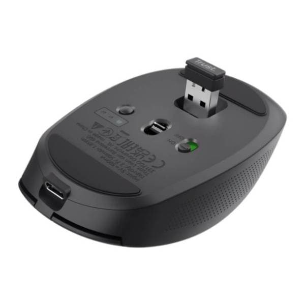 TRUST bežični miš OZAA Compact crni 4