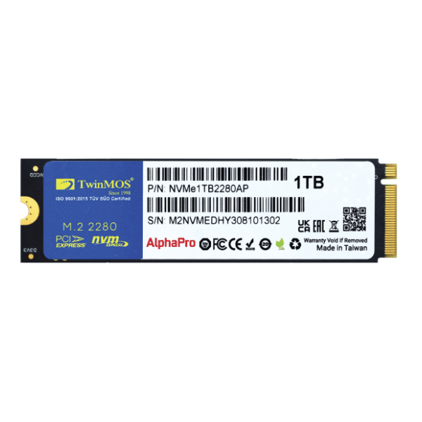 TwinMOS SSD 1TB NVMe1TB2280AP 0