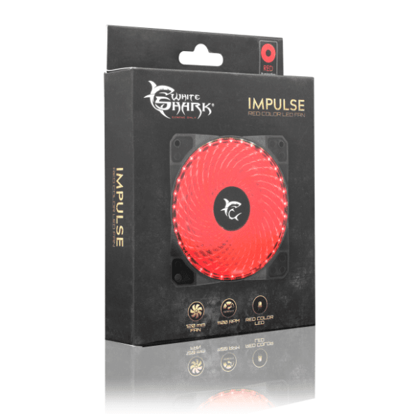 WHITE SHARK 12025-3-R IMPULSE ventilator za PC 2