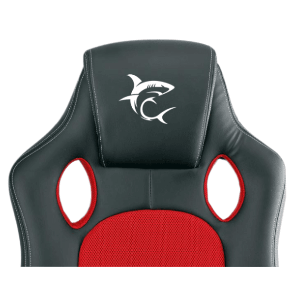 WHITE SHARK Kings Throne Black/Red gejmerska stolica 1