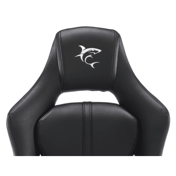 WHITE SHARK Monza crna gejmerska stolica 2
