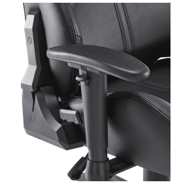 WHITE SHARK Monza crna gejmerska stolica 3