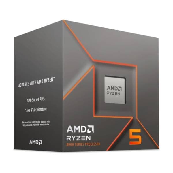 AMD Ryzen 5 8400F 6 cores 4.20 GHz (4.70 GHz) Box procesor 0