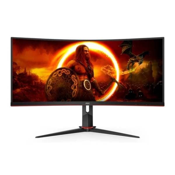 AOC zakrivljeni monitor CU34G2XP/BK 0