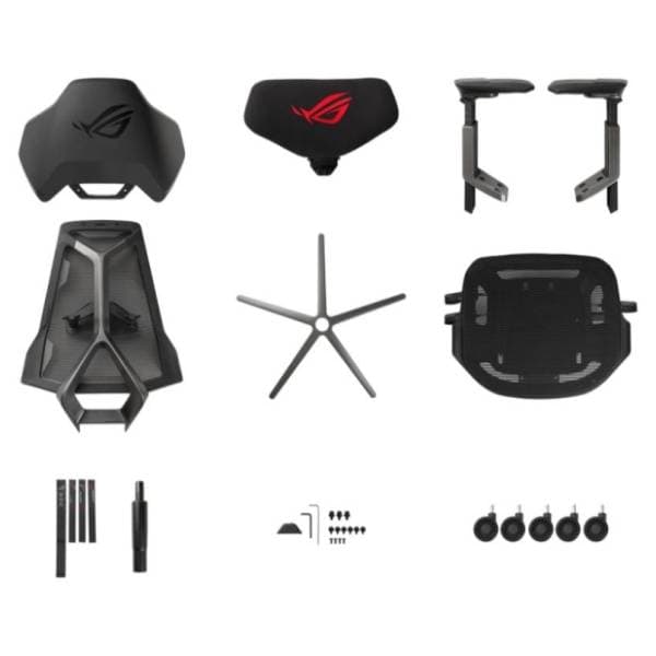 ASUS ROG Destrier Ergo gejmerska stolica 4