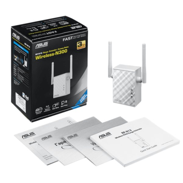 ASUS RP-N12 Wireless-N300 range extender 5