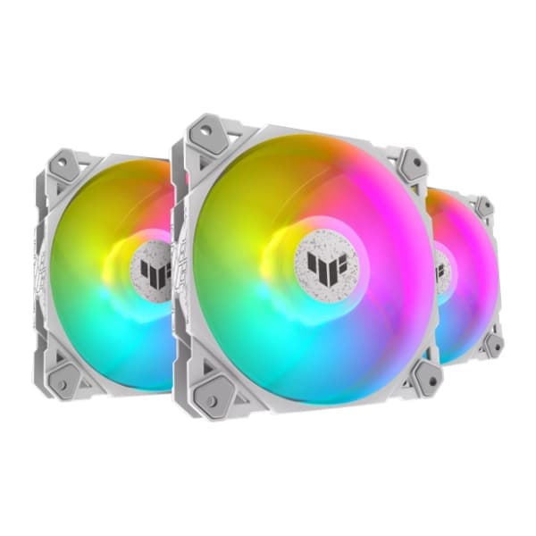 ASUS TUF Gaming TF120 ARGB White 3IN1 ventilator za PC 0