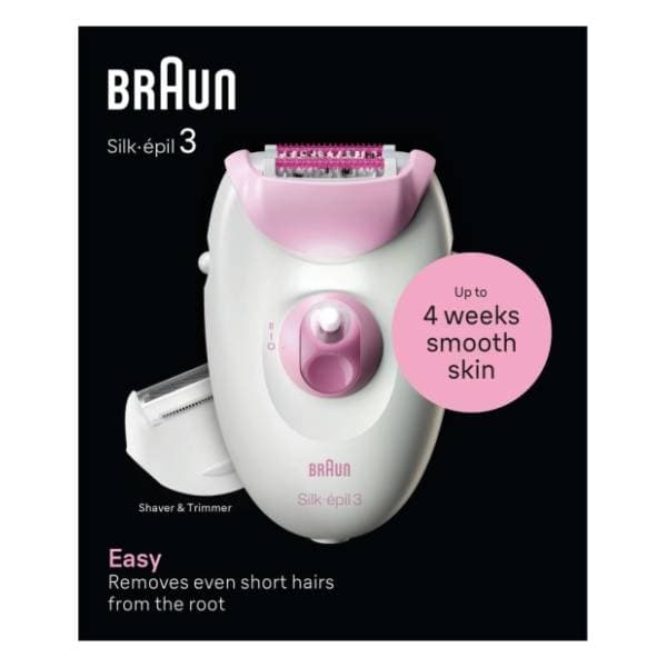 BRAUN epilator SE3-031 2
