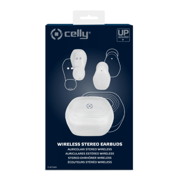 CELLY slušalice Flip2 bele 3