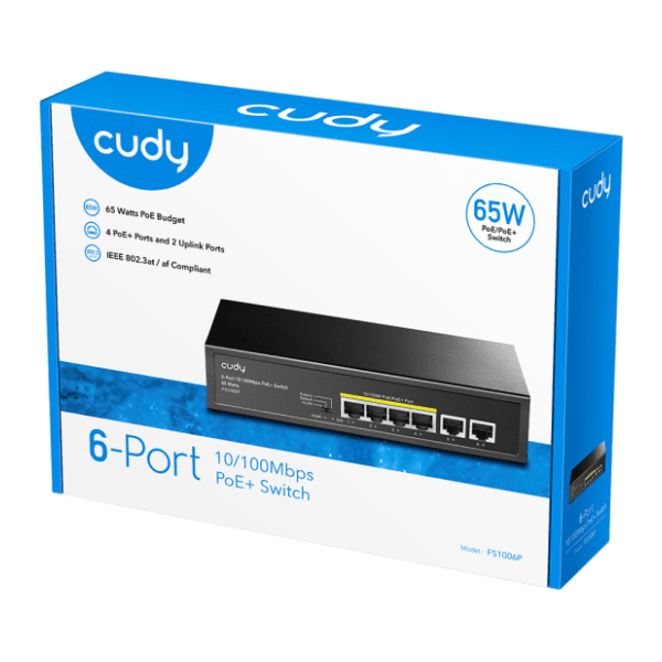 CUDY FS1006P switch 2