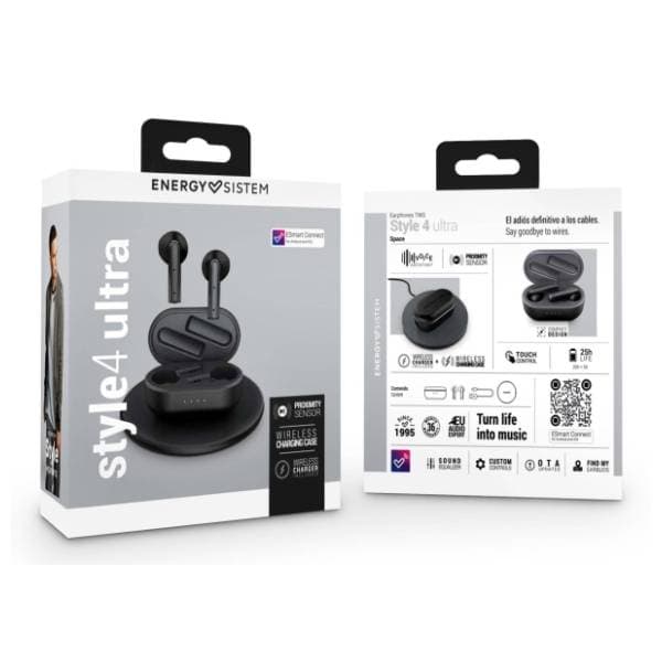 ENERGY SISTEM slušalice Style 4 Ultra Space crne 5