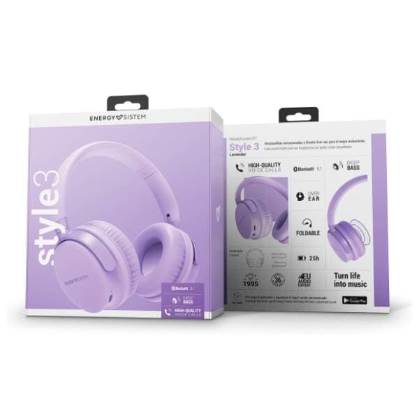 ENERGY SISTEM slušalice UrbanTune Lavender 5