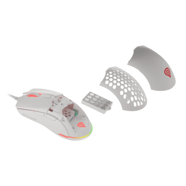 GENESIS miš Krypton 750 RGB beli 11