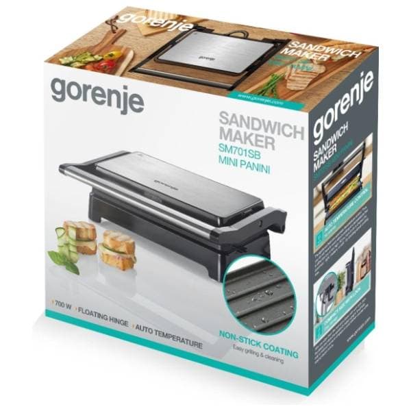 GORENJE sendvič toster SM701SB 8