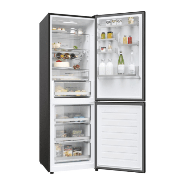 HAIER kombinovani frižider HDW3618DNPB 4
