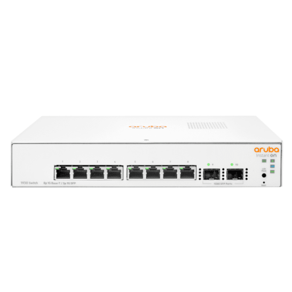 HP ARUBA Instant On 1930 8G 2SFP JL680A switch 1
