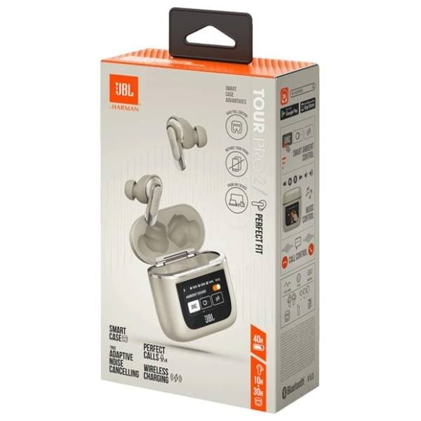 JBL slušalice Tour Pro 2 TWS srebrne 7