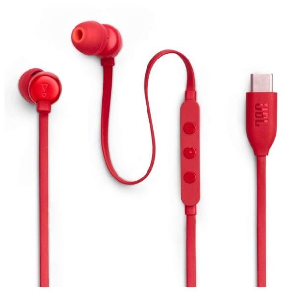 JBL slušalice Tune 310C Red 0