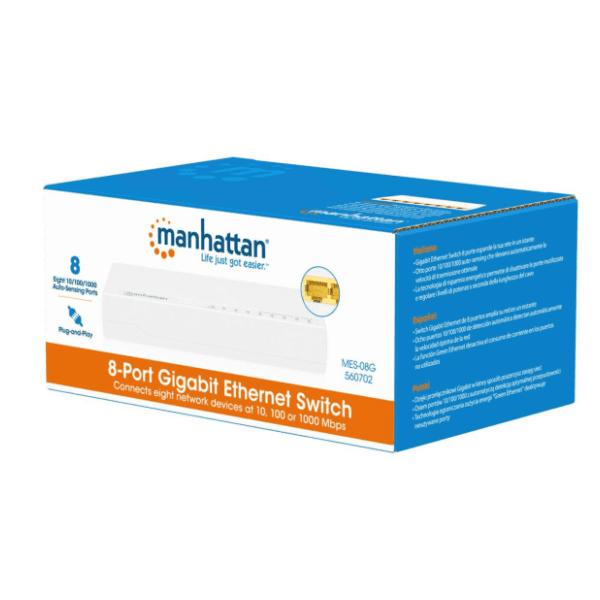 MANHATTAN 8-Port 560702 switch 2