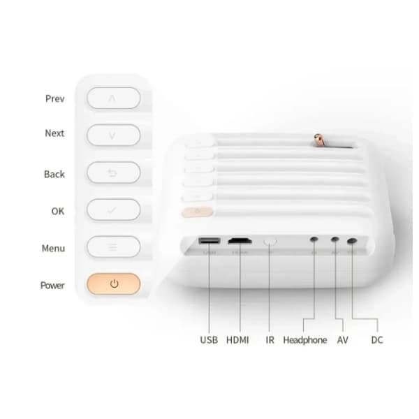 MAXBOX mini HQ2 projektor + torba 4