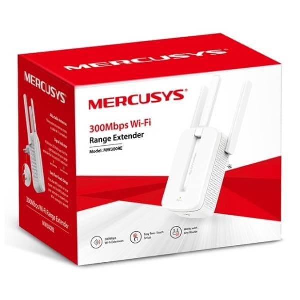 MERCUSYS MW300REv3 range extender 3