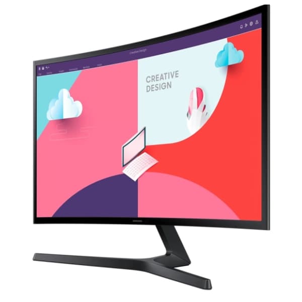 SAMSUNG zakrivljeni monitor LS24C366EAUXEN 4