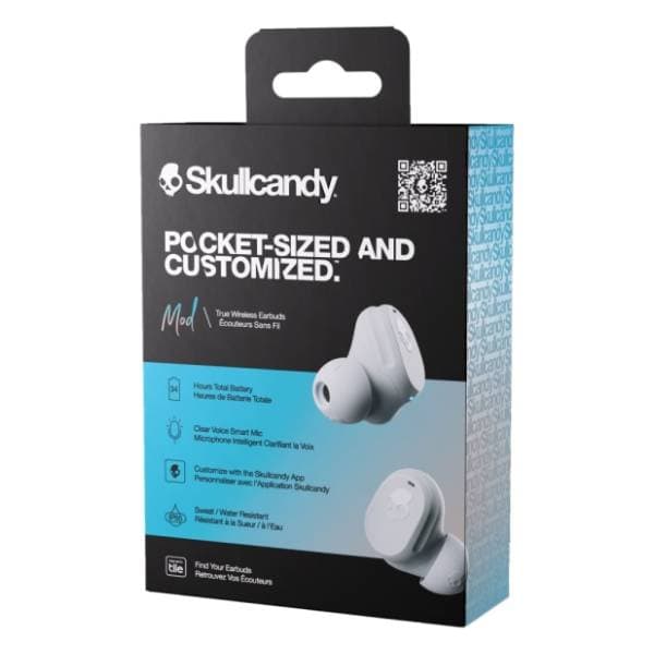 SKULLCANDY slušalice Mod TWS sive 8