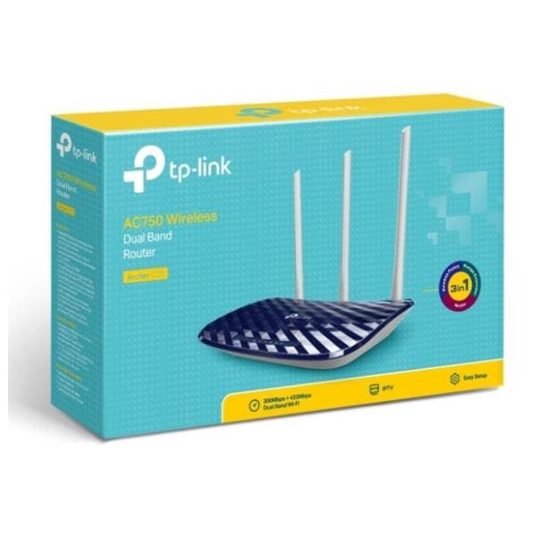TP-LINK Archer C20 AC750 WiFi ruter 2