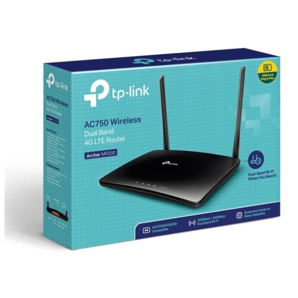 TP-LINK ARCHER MR200 AC750 WiFi ruter 3