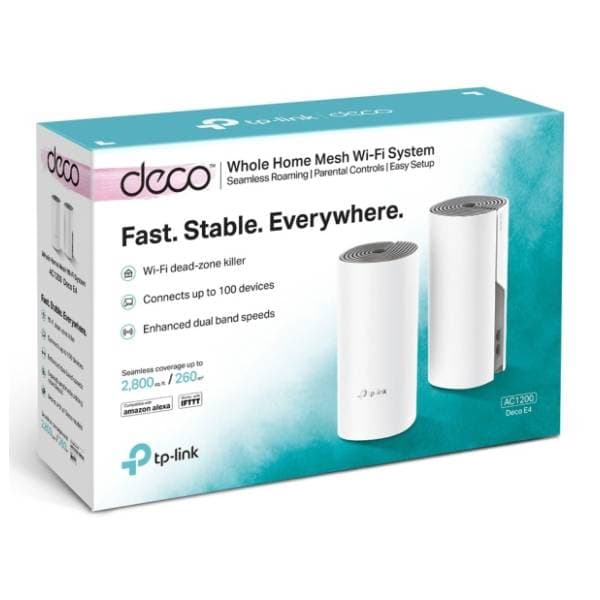 TP-LINK DECO E4 AC1200 (2-PACK) mesh sistem 4