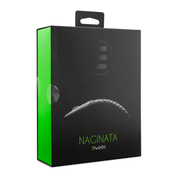 WHITE SHARK miš ESL-M4 Naginata beli 6