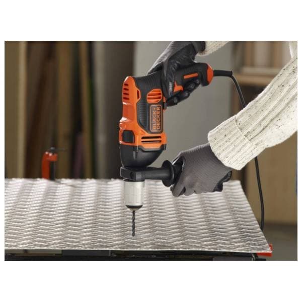 Black & Decker BEH850KA32 udarna bušilica + kofer + set burgija 1