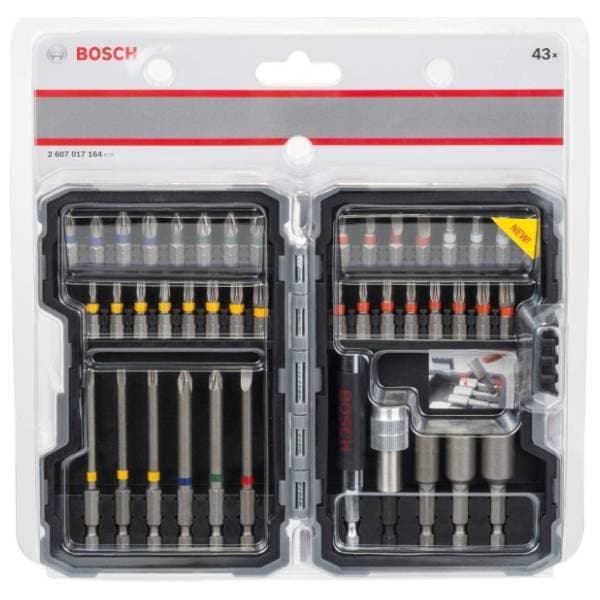 BOSCH 43-delni set bitova i nasadnih ključeva 2