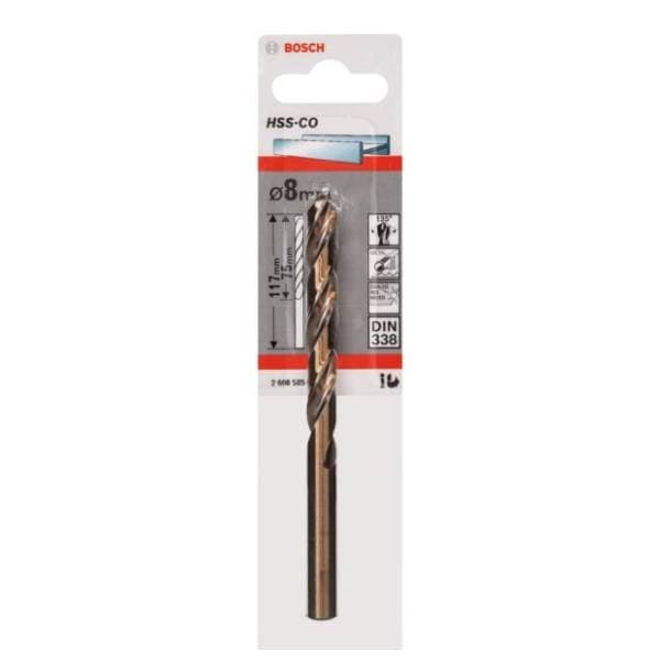 BOSCH HSS-Co DIN 338 8x75x117mm burgija za metal 1