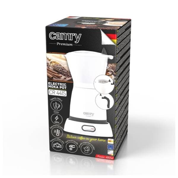 CAMRY električni moka pot CR4415W 13