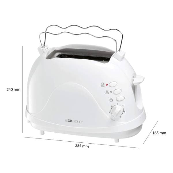 CLATRONIC toster TA3565 beli 1