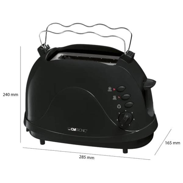 CLATRONIC toster TA3565 crni 1