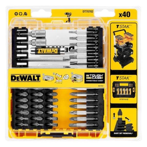 DeWALT DT70702 set bitova 3
