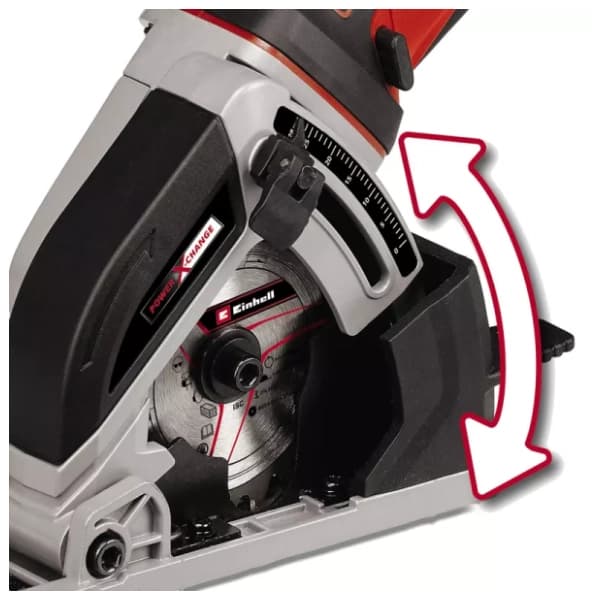 EINHELL TE-CS 18/89 Li - Solo aku mini cirkular 1