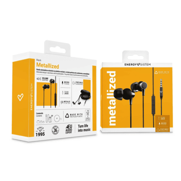 ENERGY SISTEM slušalice Metallized Black (M45672) 4