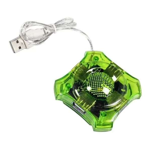 ESPERANZA USB Hub 4-in-1 USB 2.0 (EA150G) zeleni 0