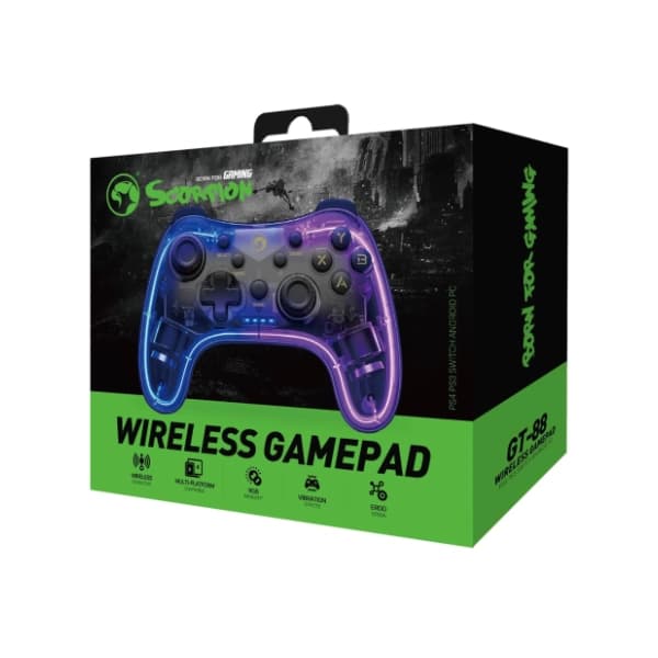 MARVO GT88 Transparent gamepad 5