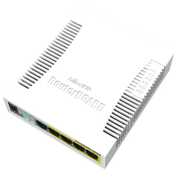 MIKROTIK RB260GSP CSS106-1G-4P-1S switch 2