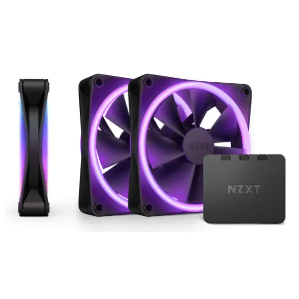 NZXT F120 RGB Duo Triple Pack 120mm ventilator za PC (RF-D12TF-B1) 0