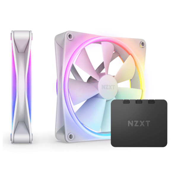 NZXT F140 RGB Duo Twin Pack 140mm ventilator za PC (RF-D14DF-W1) 0