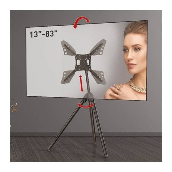 Podni nosač za TV BARKAN DTP410 Tripod 1
