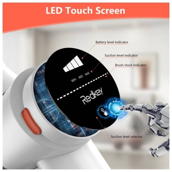 REDKEY štapni usisivač P8 Cordless 1