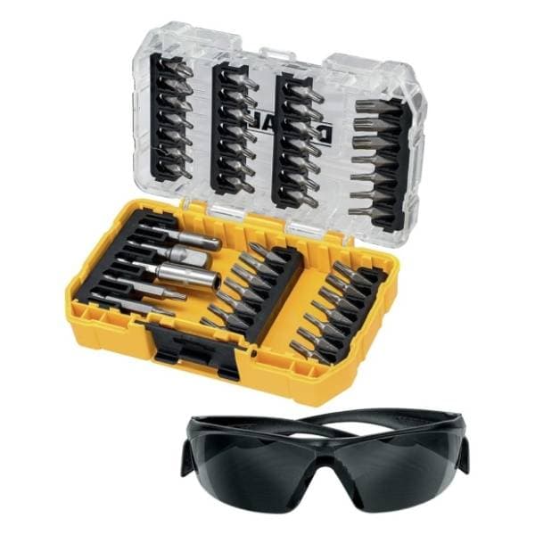 STANLEY DT70704 set bitova + zaštitne naočare TX 0