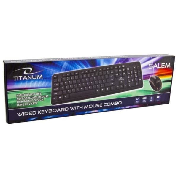 TITANUM set miš i tastatura TK106 2