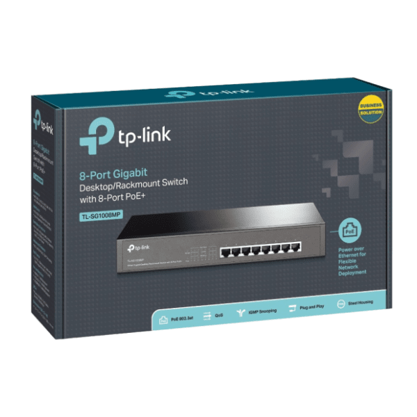 TP-LINK TL-SG1008MP switch 3